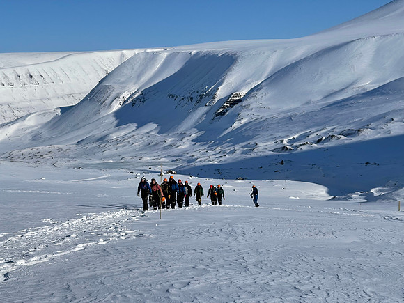 Returning from the Ice Cave