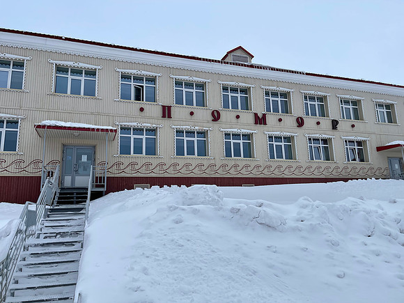 The hostel, apparently