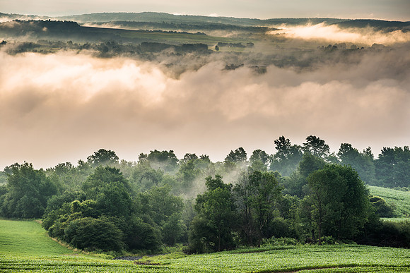 Sunrise over NWS Hills, 6/26/2015