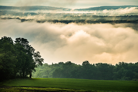 Sunrise over NWS Hills, 6/26/2015
