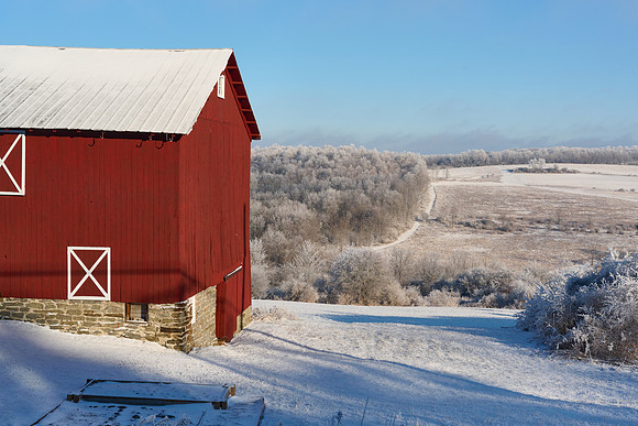 Neighbor's Barn, 2023-01-16