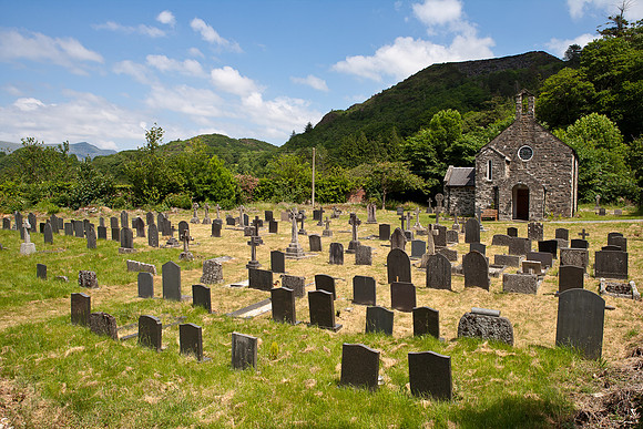 Welsh Church near Dolgellau, Wales