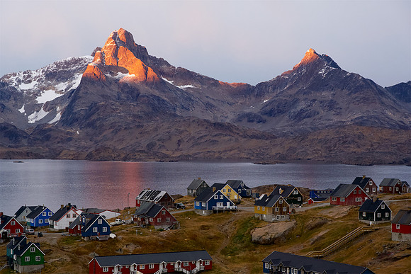 Mountains surrounding Tasiilaq
