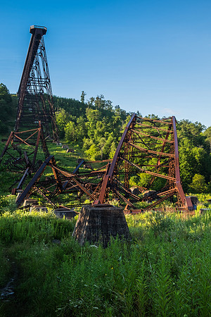 Kinzua Bridge Wreckage, Allegheny National Forest