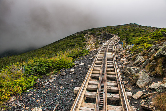 Cog Railway, Mt. Washington, New Hampshire