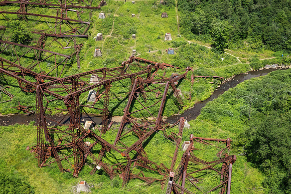 Kinzua Bridge Wreckage, Allegheny National Forest