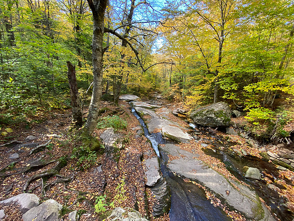 Falls on West Kill, 2020-10-08