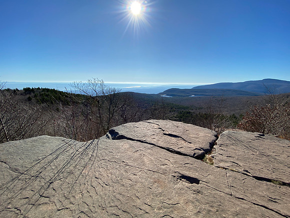 North Point on the way up, 2020-11-10