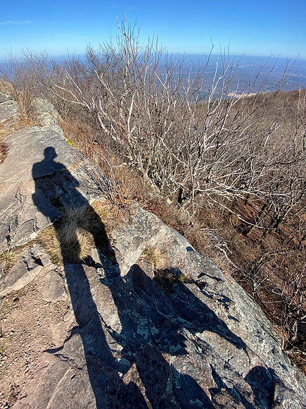 North Point on the way down, 2020-11-10