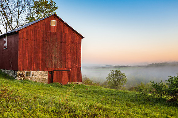 Neighbor's Barn, 5/14/2017