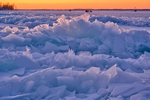 Ice Fishing, Chaumont Bay, 2022-01-15