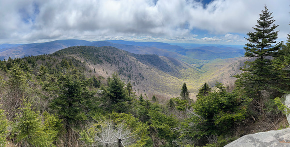 Buck Ridge Lookout on West Kill Mt, 2021-05-12
