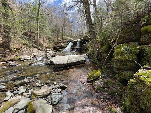 Falls on West Kill, 2021-05-12