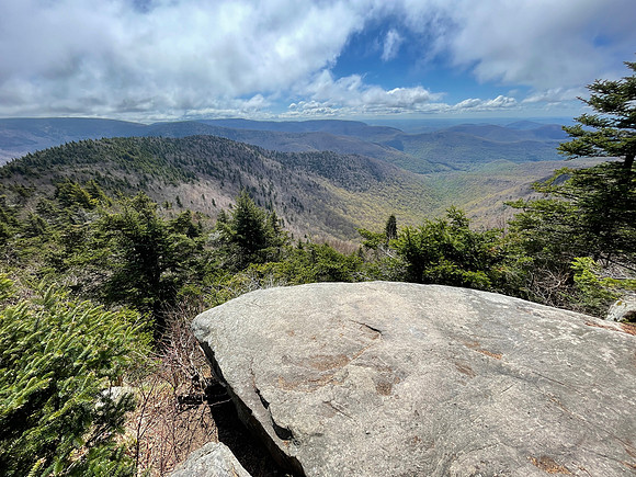 Buck Ridge Lookout on West Kill Mt, 2021-05-12
