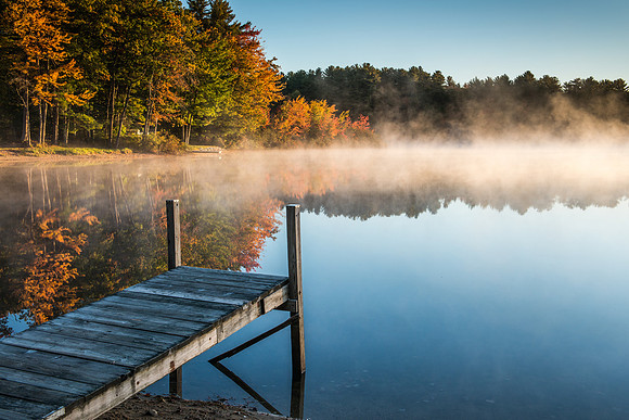Lake near Limerick, Maine