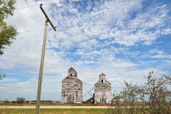 Old Grain Elevator, Northgate, North Dakota