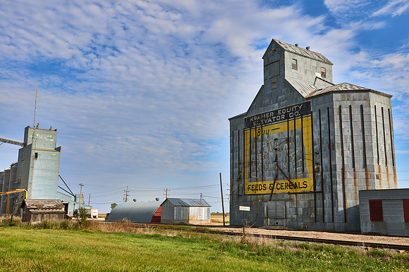 Old Grain Elevator, Kramer, North Dakota
