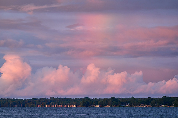 Summer Clouds & Rainbow, 2023-07-21