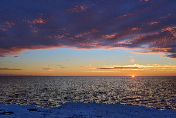 Sunset at the Isthmus, 2024-02-03