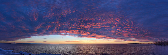 Sunset at the Isthmus, 2024-02-03