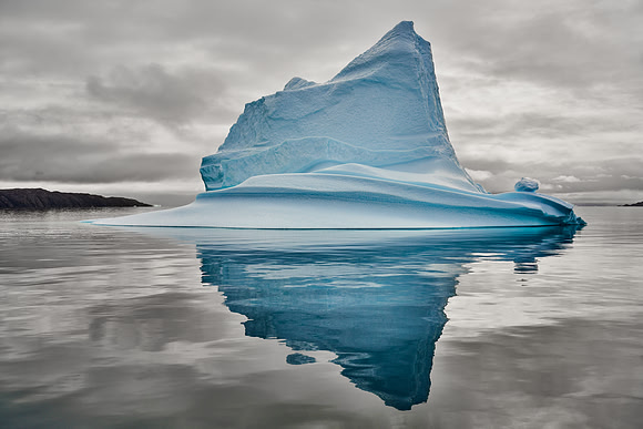 Manta Ray Berg, Fønfjord, Scoresby Sound, 2019-09-09