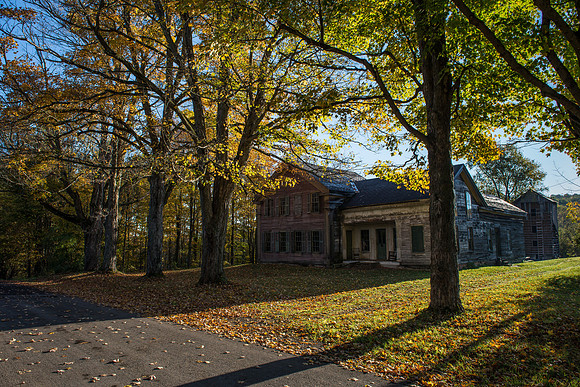 Torpy House in Fall