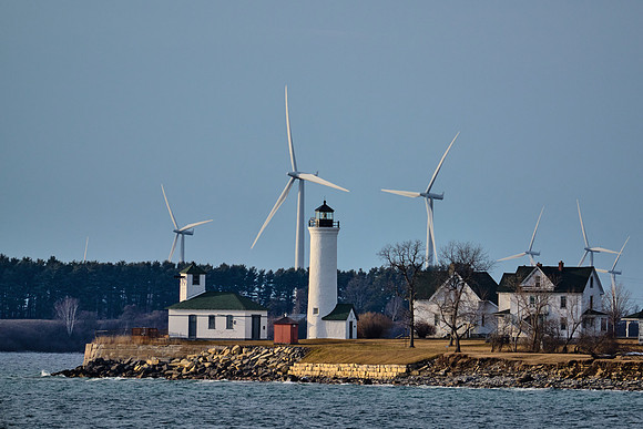 Tibbet's Pt Light, Cape Vincent, 2024-02-25