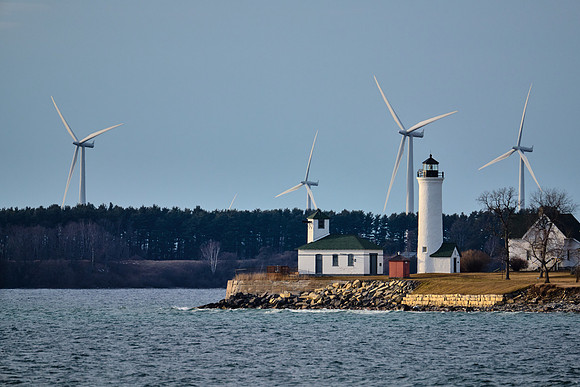 Tibbet's Pt Light, Cape Vincent, 2024-02-25