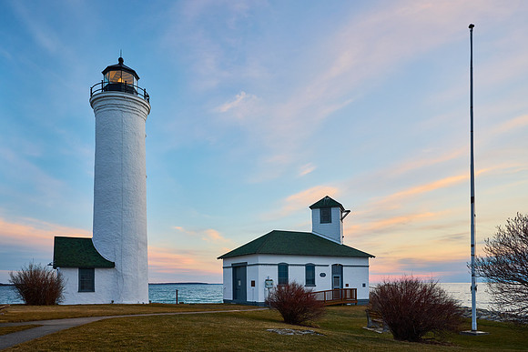 Tibbet's Pt Light, Cape Vincent, 2024-02-25