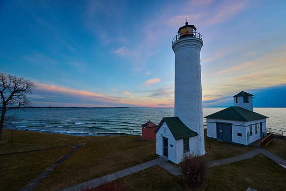Tibbet's Pt Light, Cape Vincent, 2024-02-25