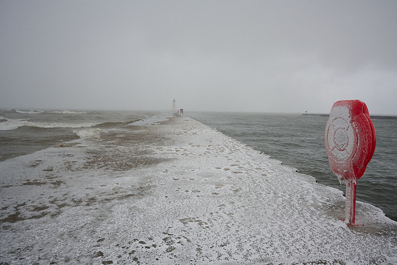 Storm at Sodus Pt, 2024-02-16