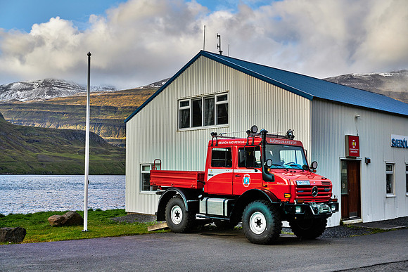 Seyðisfjörður Unimog, 2019-09-16