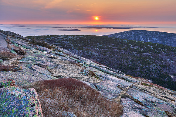 Frenchman Bay, from Cadillac Mt, Acadia NP
