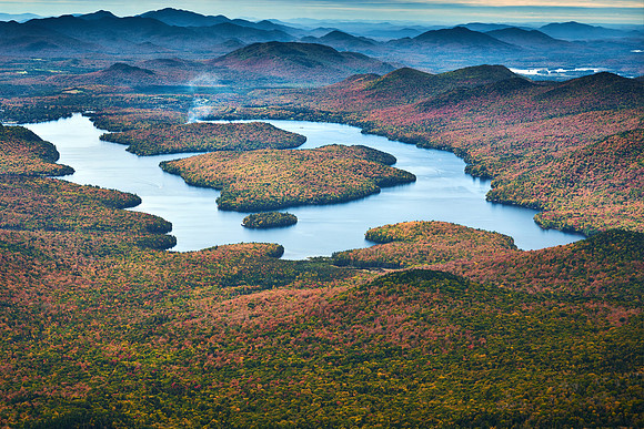 Lake Placid from Whiteface Mountain