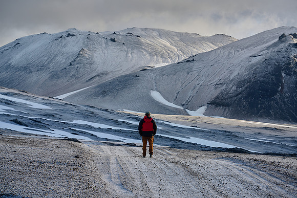 Sam at Snæfellsjökull National Park, June 2025
