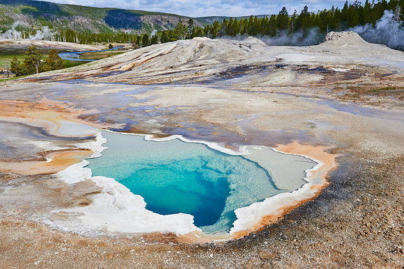 Blue Star Spring, Yellowstone National Park