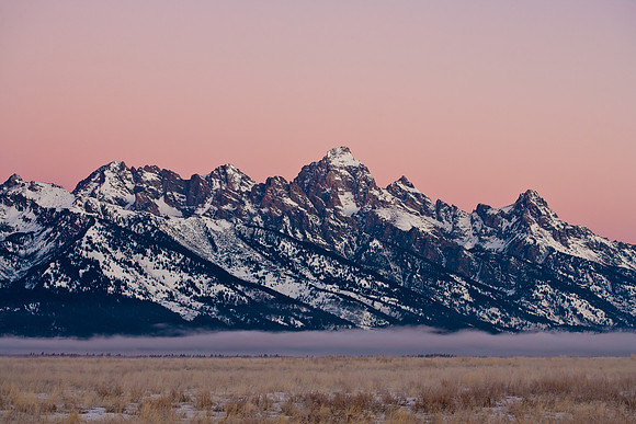 Grand Teton National Park, Thanksgiving Morning