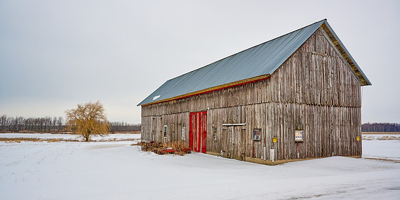 Barn in Winter, 2022-01-27