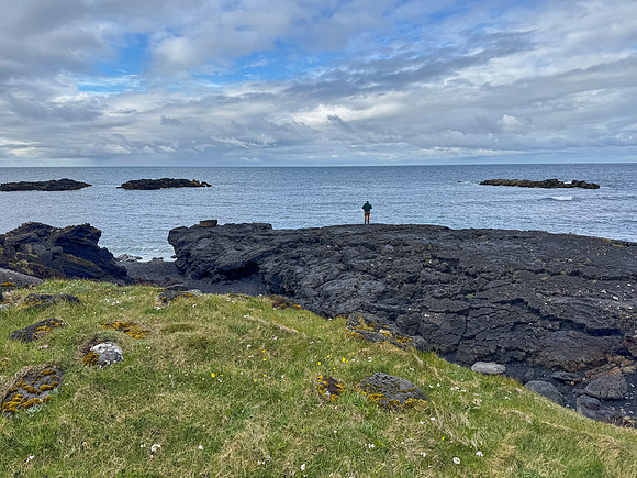 Sam at Malarrif Lighthouse, June 2025