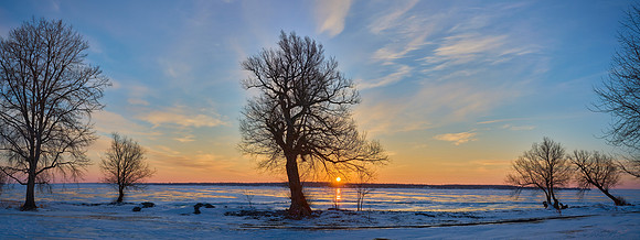Sunrise over Point Peninsula, 2022-02-09