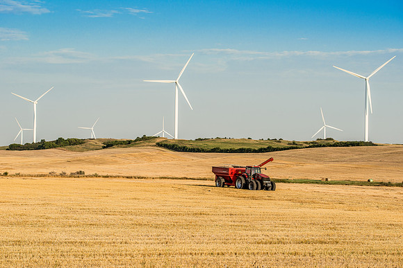 Wind Mills, North Dakota