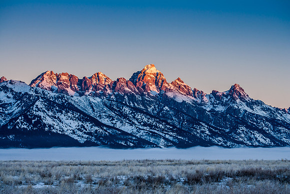 Grand Teton National Park, Thanksgiving Morning