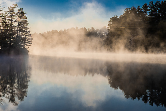 Lake near Limerick, Maine