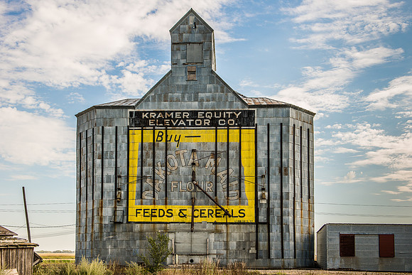 Old Grain Elevator, Kramer, North Dakota