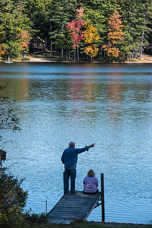 Lake near Limerick, Maine