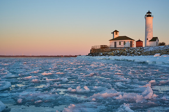 Sunrise at Tibbet's Pt, 2/1/2025