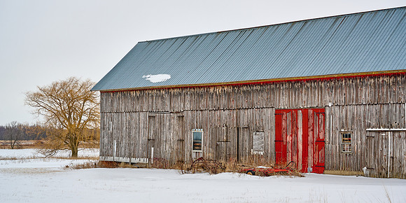 Barn in Winter, 2022-01-27