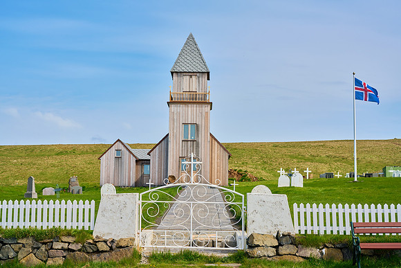 Church on Grimsey, June 2025