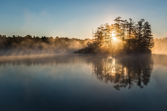 Lake near Limerick, Maine