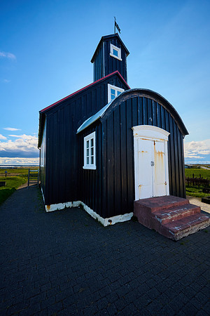 Church at Hafnir, May 2025